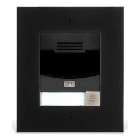 2N SOLO CAMERA FLUSH MOUNT BLACK SURFA