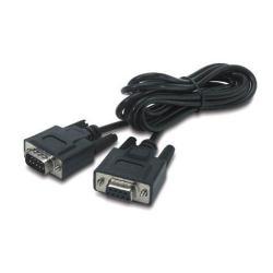 APC - Cavo seriale - DB-9 (M) a DB-9 (F) - nero - per P/N: SRV1KA-TW, SRV1KI-TW, SRV2KA-TW, SRV2KI-TW, SRV3KA-TW, SRV3KI-TW, SRV6KI-TW
