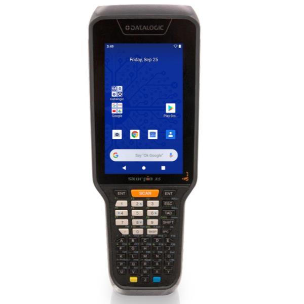 Datalogic Skorpio X5 - Kit - terminale raccolta dati - robusto - Android 10 - 32 GB - 4.3" colore TFT (800 x 480) - fotocamera posteriore - lettore codice a barre - (imager 2D) - host USB - slot microSD - Wi-Fi 5, NFC, Bluetooth