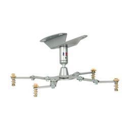 ITB Solution Projection - Kit montaggio (montaggio a soffitto, bracci "a ragno", giunto) - per proiettore - argento - installabile a soffitto
