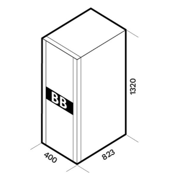 RIELLO UPS BBX 1320 480V BB W5 3F