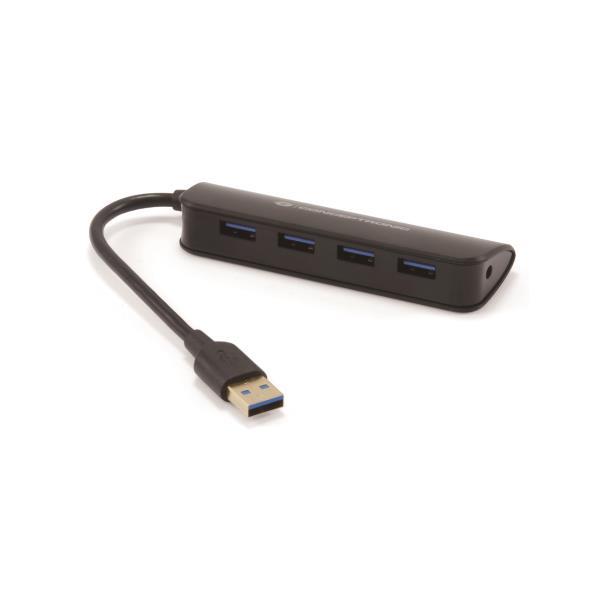 HUB - HUB USB 3.0 4-PORTE con Jack Alimentazione