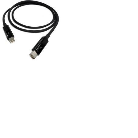 QNAP CAB-TBT10M - Cavo Thunderbolt - Mini DisplayPort (M) a Mini DisplayPort (M) - Thunderbolt 2 - 1 m