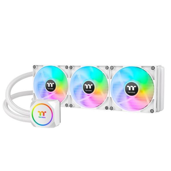 Thermaltake TH420 ARGB Sync - Snow Edition - Sistema di raffreddamento a liquido del processore - (per: LGA1156, AM2, AM2+, AM3, LGA1155, AM3+, LGA2011, FM1, FM2, LGA1150, LGA2011-3, LGA1151, AM4, LGA2066, LGA1200, LGA1700, AM5) - 140 mm - bianco