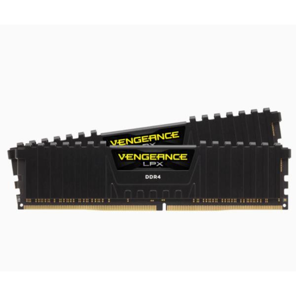 CORSAIR Vengeance LPX - DDR4 - kit - 16 GB: 2 x 8 GB - DIMM 288-PIN - 3000 MHz / PC4-24000 - CL16 - 1.35 V - senza buffer - non ECC - nero