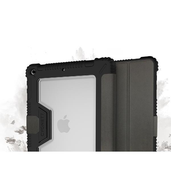 CYGNETT CUSTODIA PROTETTIVA PER iPAD 10.2" IN POLICARBONATO NERO