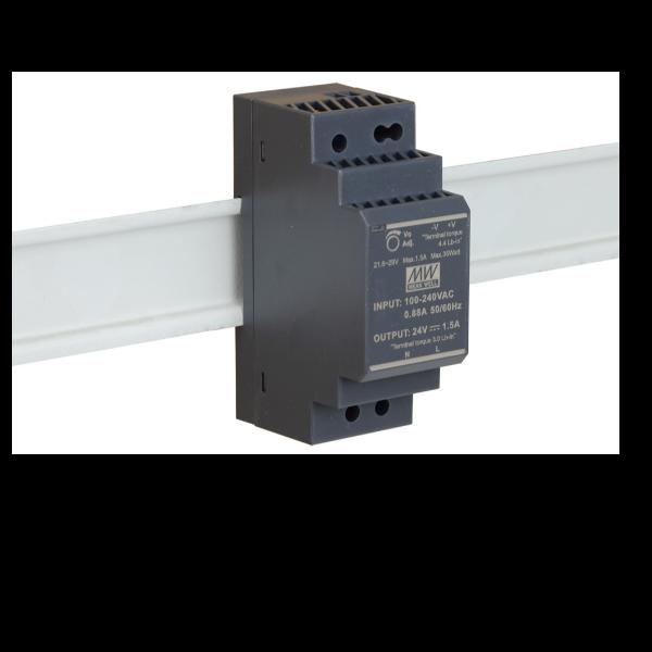 Mean Well DIS-H30-24 - Alimentazione (montabile su guida DIN) - 30 Watt - per DIS 100G-5PSW