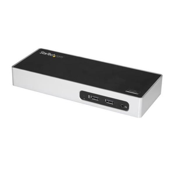 StarTech.com Docking Station per doppio Monitor USB 3.0 - HDMI e DVI / VGA - Docking station - USB - DVI, HDMI - GigE - per P/N: DK30A2DH, SVA20N2NEUA