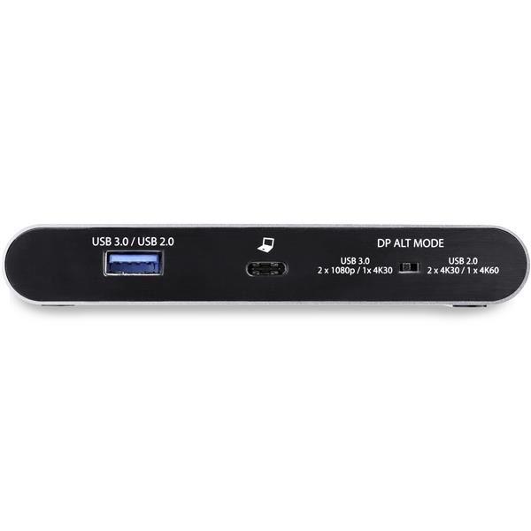 StarTech.com Adattatore Multiporta USB-C per doppio monitor - Adattatore DisplayPort dual 4K - 2 x 4K DP - 100W PD 3.0 - Docking station - USB-C - 2 x DP - GigE - per P/N: ARMBARDUO, ARMBARDUOV, ARMDUAL, ARMDUAL30, ARMDUALV, ARMSLIMDUO