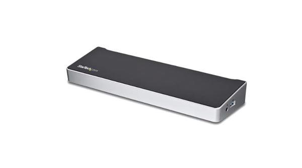 StarTech.com USB-C Dock, 4K Triple Monitor USB Type-C Docking Station with Dual DisplayPort & HDMI, 100W Power Delivery + Charging, USB 3.0/3.1 Gen 1 Hub (1x USB-C + 4x USB-A) w/ Ethernet - 100W PD Laptop Dock (DK30CH2DEPUE) - Docking station - USB-C - HD