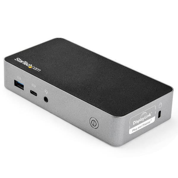StarTech.com Docking station USB-C per due monitor HDMI con tecnologia Power Delivery a 60W - Per Mac e Windows (DK30CHHPDEU) - Docking station - USB-C 3.1 - 2 x HDMI - GigE - 90 Watt