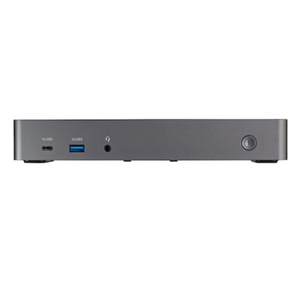 StarTech.com USB-C e USB-A Dock - Docking station triplo monitor DisplayPort HDMI 4K 60Hz - 85W Power Delivery, 6x USB, GbE (DK31C3HDPDUE) - Docking station - USB-C - 3 x HDMI, 3 x DP - GigE - 85 Watt