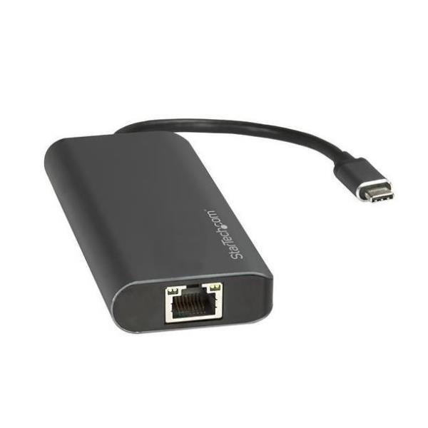 StarTech.com Adattatore Multiporta USB-C - Lettore Schede SD - Power Delivery - 4K HDMI - GbE - 2x USB 3.0 - NUOVA VERSIONE DISPONIBILE DKT30CSDHPD3 (DKT30CSDHPD) - Docking station - USB-C / Thunderbolt 3 - GigE - per P/N: ARMPIVOTE2, ARMPIVOTV2, ARMUNONB