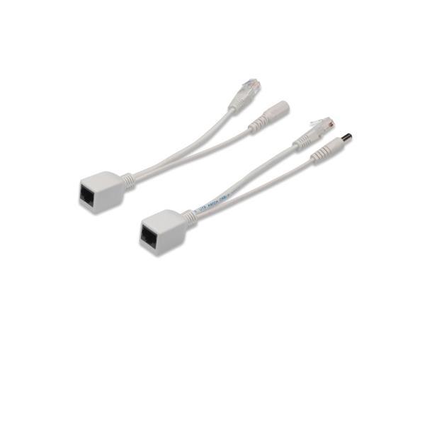 DIGITUS Passive PoE cable kit DN-95001 - Kit cavo power over ethernet (PoE) - jack da 5,5 mm CC - CAT 5e