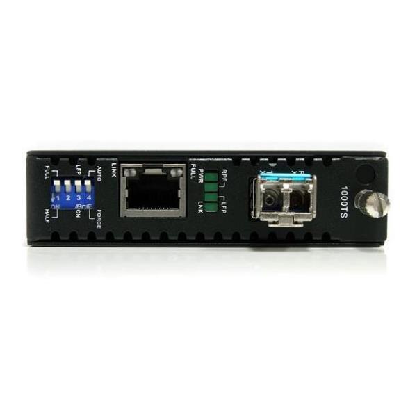 STARTECH CONVERTITORE MEDIA FIBRA SM SC 30KM