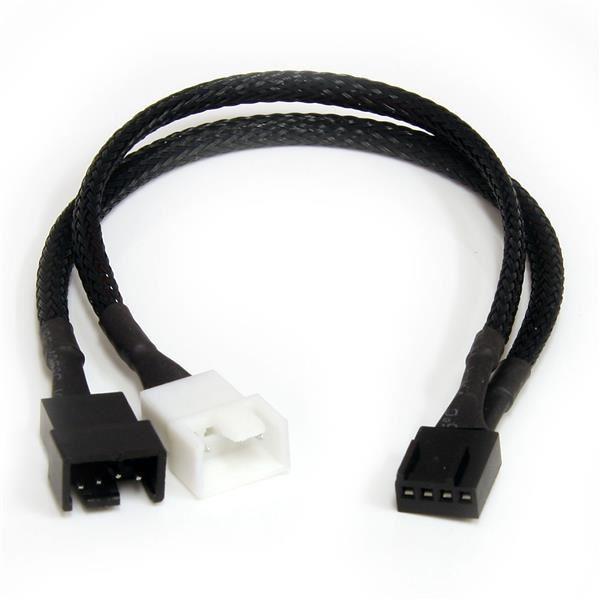 StarTech.com Ventola per case, connettore PWM (Pulse Width Modulation) 80x25mm - Ventilatore per cabinet - 80 mm - nero