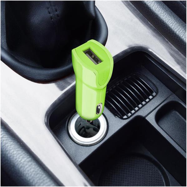 CELLY GIULIOCESARE BUNDLE PROFUMATORE E CARICABATTERIA DA AUTO 1 X USB TIPO A VERDE