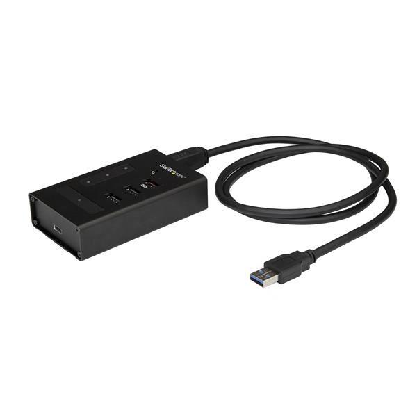 StarTech.com Hub USB a 4 porte in metallo - USB-A a 3x USB-A e 1x USB-C - USB 3.0 - Hub - 3 x SuperSpeed USB 3.0 + 1 x USB-C - desktop - per P/N: SVA12M2NEUA, SVA12M5NA