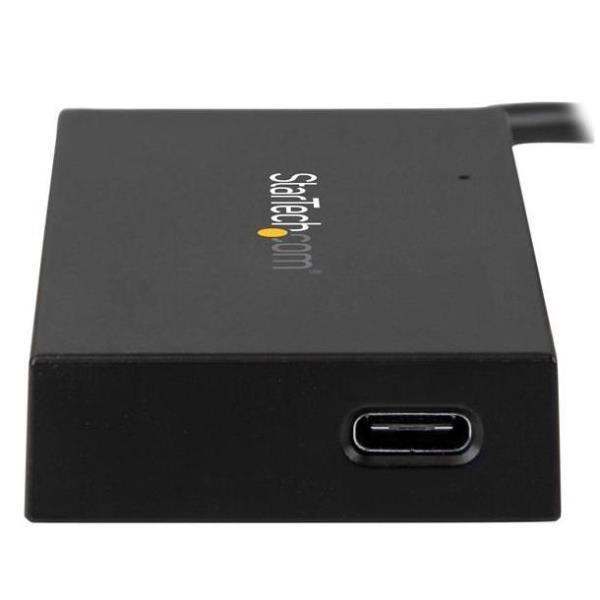 StarTech.com Hub portatile USB 3.1 Gen 1 a 4 porte - USB-C a 3 USB-A e 1 USB-C - Hub - 4 x SuperSpeed USB 3.0 - desktop - per P/N: CFASTRWU3C, SDMSDRWU3AC, TB3DK2DPPD, TB3DK2DPPDUE, TB3DKDPMAW, TB3DKDPMAWUE