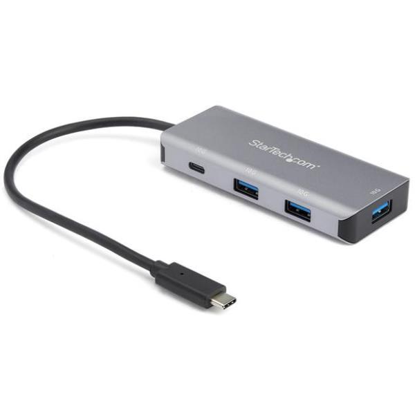 StarTech.com Hub USB-C a 4 porte, 10 Gbps - 3 USB-A e 1 USB-C (HB31C3A1CB) - Hub - 1 x USB-C + 3 x USB 3.1 - desktop - per P/N: PEXUSB321C