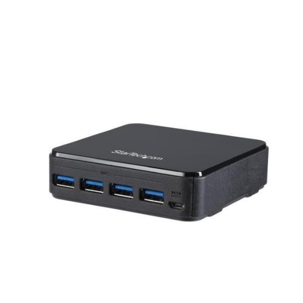 StarTech.com Switch di Condivisione Periferiche USB 3.0 - 4x4 - Mac / Windows / Linux - Switch USB A/B - Hub - 8 x SuperSpeed USB 3.0 - desktop
