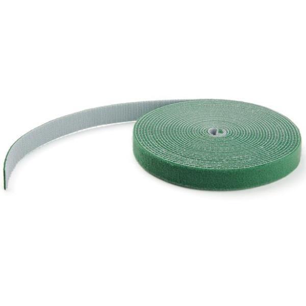 StarTech.com Rotolo di nastro con chiusura a strappo da 7,6 m - Verde (HKLP25GN) - Bloccaggio con aggancio a cappio - 7.62 m - verde - per P/N: CABSHF2POST2, HKLP25, HKLP25BL, HKLP25RD, HKLP25YW