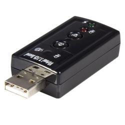 StarTech.com Scheda audio esterna adattatore audio USB Stereo Virtual 7.1 - Scheda audio - stereo - USB 2.0 - per P/N: MU15MMS, MU6MMS