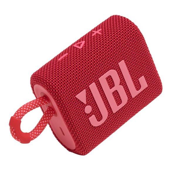 JBL Go 3 - Altoparlante - portatile - senza fili - Bluetooth - 4.2 Watt - rosso