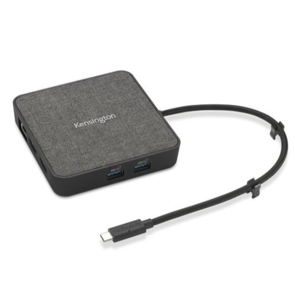 Kensington MD120U4 - Docking station - USB-C / USB4 / Thunderbolt 3 / Thunderbolt 4 - 2 x HDMI - GigE, 2.5 GigE