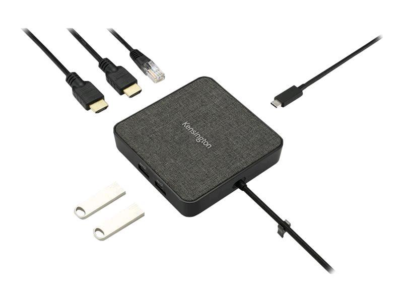 Kensington MD125U4 - Docking station - USB-C / USB4 / Thunderbolt 3 / Thunderbolt 4 - 2 x HDMI - GigE, 2.5 GigE