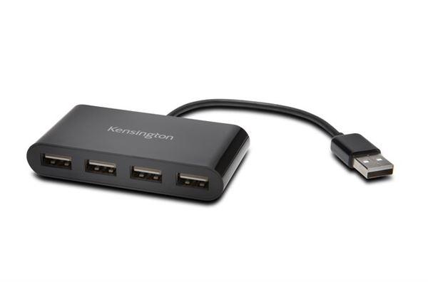 Hub - 4 porte - USB 2.0 - Kensington
