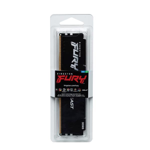 Kingston FURY Beast - DDR5 - modulo - 32 GB - DIMM 288-PIN - 5600 MHz / PC5-44800 - CL40 - 1.25 V - senza buffer - on-die ECC