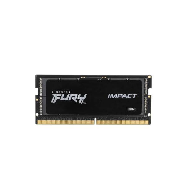 Kingston FURY Impact - DDR5 - kit - 64 GB: 2 x 32 GB - SO DIMM 262-pin - 5600 MHz / PC5-44800 - CL40 - 1.1 V - senza buffer - on-die ECC
