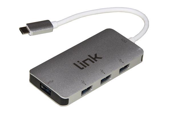 NILOX HUB USB 3.1 TYPE C 4 PORTE USB