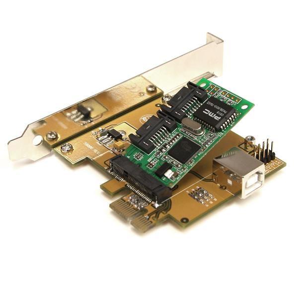 StarTech.com Scheda adattatore PCI Express a Mini PCI Express, PCIe, Mini PCIe, 0 - 55 °C, -20 - 85 °C, 5 - 95%, 14 mm