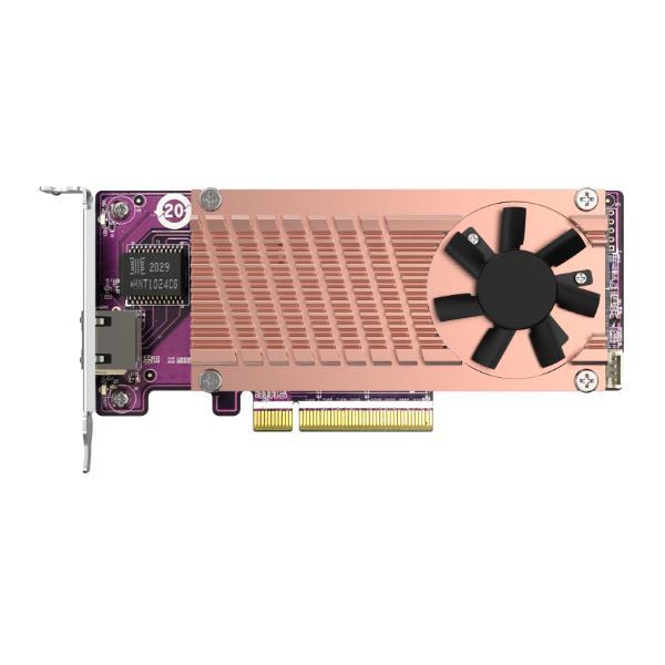 QNAP DUAL M.2 2280 PCIE SSD/SINGLE-10GBE