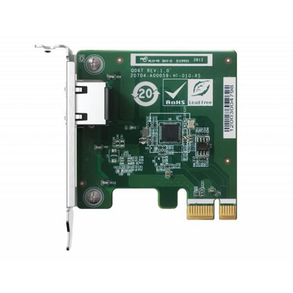 QNAP QXG-2G1T-I225 - Adattatore di rete - PCIe 2.0 - 2.5GBase-T x 1 - per QNAP TDS-16489U R2, TS-1232, 253, 453, 473, 832, 853, 877, 977, TVS-2472, 673, 872, 873