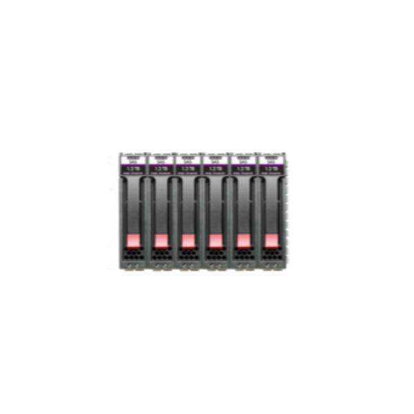 HPE Enterprise - HDD - 7.2 TB - hot swap - 2.5" SFF - SAS 12Gb/s - 10000 rpm (pacchetto di 6) - per Modular Smart Array 1060 10GBASE-T iSCSI SFF, 1060 12Gb SAS SFF, 1060 16Gb Fibre Channel SFF, 2060 10GbE iSCSI SFF, 2060 12Gb SAS SFF, 2060 16Gb Fibre Chan