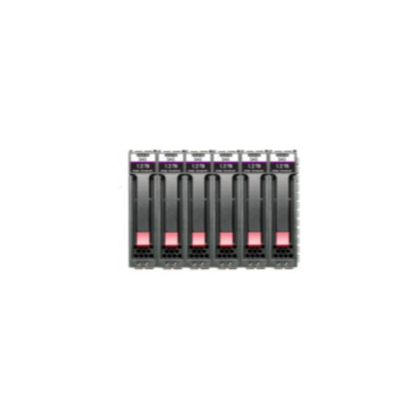 HPE Midline - HDD - 10 TB - hot swap - 3.5" LFF - SAS 12Gb/s - 7200 rpm (pacchetto di 6) - per Modular Smart Array 2060 10GbE iSCSI LFF Storage, 2060 12Gb SAS LFF Storage, 2060 16Gb Fibre Channel LFF Storage, 2060 SAS 12G 2U 12-disk LFF Drive Enclosure, 2