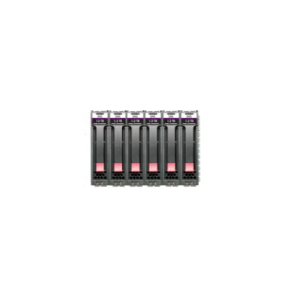 HPE Midline - HDD - 12 TB - hot swap - 3.5" LFF - SAS 12Gb/s - 7200 rpm (pacchetto di 6) - per Modular Smart Array 2060 10GbE iSCSI LFF Storage, 2060 12Gb SAS LFF Storage, 2060 16Gb Fibre Channel LFF Storage, 2060 SAS 12G 2U 12-disk LFF Drive Enclosure, 2
