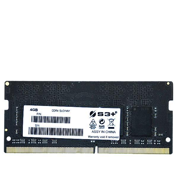 S3+ - DDR4 - modulo - 4 GB - SO DIMM 260-pin - 2666 MHz / PC4-21300 - CL19 - 1.2 V - senza buffer - non ECC