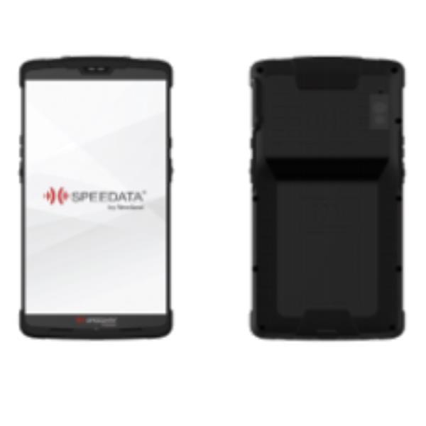 Newland Speedata SD55UHF Lynx - Terminale raccolta dati - robusto - Android 8.1 (Oreo) - 64 GB - 5.5" IPS (1440 x 720) - fotocamera posteriore + fotocamera anteriore - lettore codice a barre - (2D imager / RFID) - host USB - slot microSD - Wi-Fi, NFC, Blu