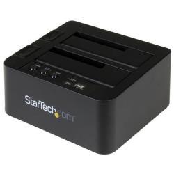 StarTech.com Standalone Hard Drive Duplicator, Dual Bay HDDSSD ClonerCopier, USB 3.1 (10 Gbps) to SATA III (6Gbps) HDDSSD Docking Station, Hard Disk Duplicator Dock - Hard Drive Cloner - Duplicatore disco rigido - 2 alloggiamenti (SATA-300) - per P/N: TBL