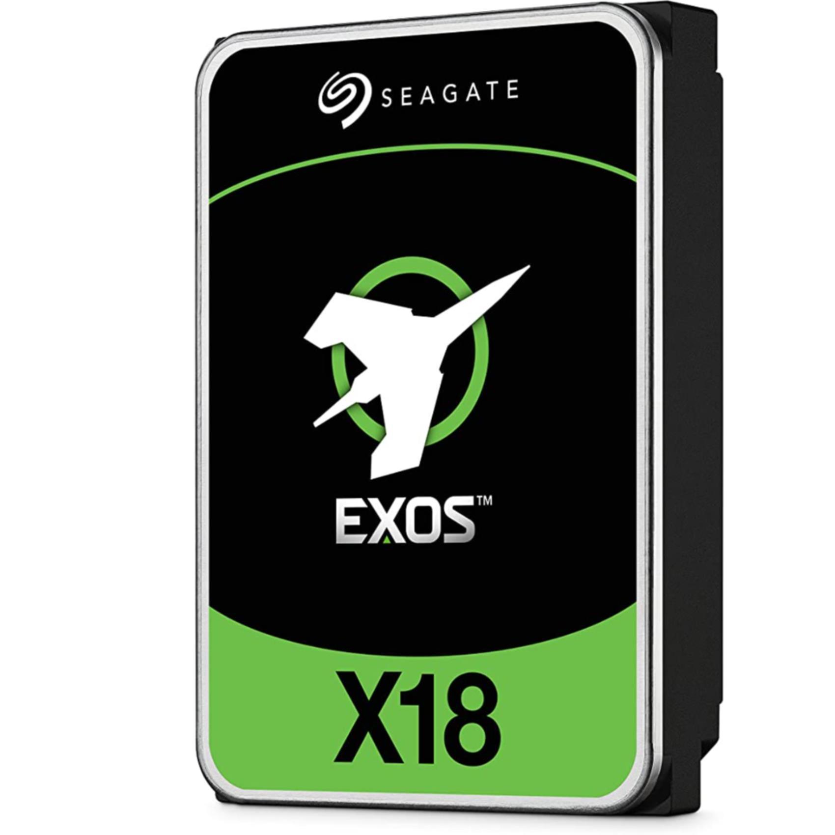 Seagate Exos X18 ST12000NM000J - HDD - 12 TB - interno - SATA 6Gb/s - 7200 rpm - buffer: 256 MB