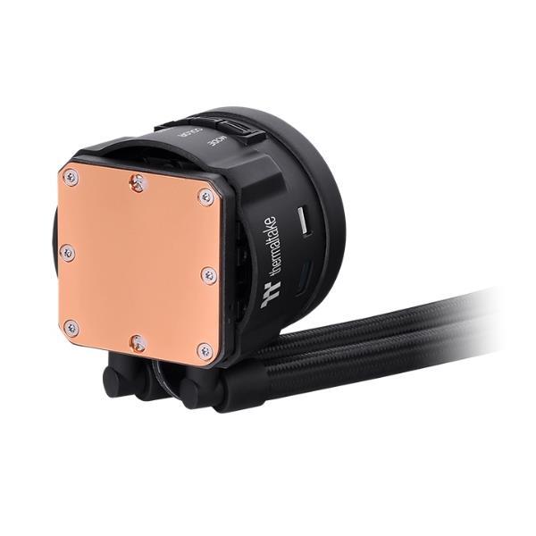 Thermaltake TOUGHLIQUID 240 ARGB Sync - Sistema di raffreddamento a liquido del processore - Dimensione radiatore: 240 mm - (per: LGA1156, AM2, AM2+, LGA1366, AM3, LGA1155, AM3+, LGA2011, FM1, FM2, LGA1150, LGA2011-3, LGA1151, AM4, LGA2066, LGA1200) - 120