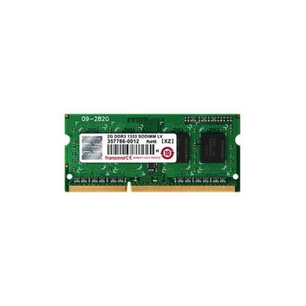 Transcend - DDR3L - modulo - 4 GB - SO DIMM 204-pin - 1866 MHz / PC3L-14900 - CL13 - 1.35 V - senza buffer - non ECC