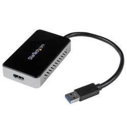 StarTech.com Adattatore scheda USB 3.0 a HDMI e DVI con hub USB a 1 porta - 1920x1200 - Scheda grafica esterna doppio monitor (USB32HDEH) - Docking station - USB 3.0 - HDMI - Compatibile TAA - per P/N: HDDVIMM3, HDMM12, HDMM15, HDMM1MP, HDMM2MP, HDMM3, HD