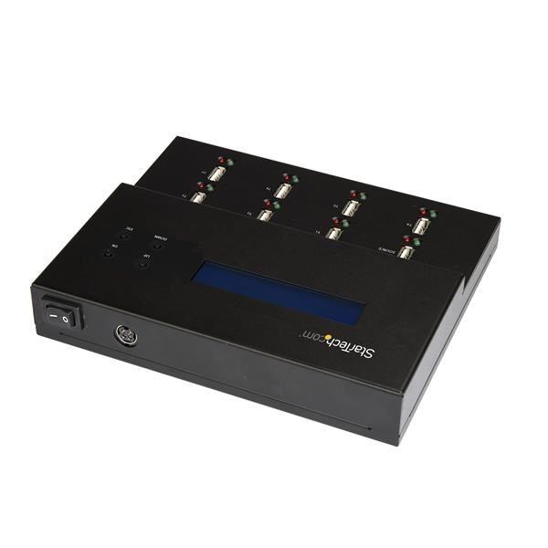 StarTech.com Duplicatore ed Eraser autonomo per unità di memoria Flash 1:7 - Clonatore USB Flash - Duplicatore unità USB - 7 alloggiamenti - Compatibile TAA