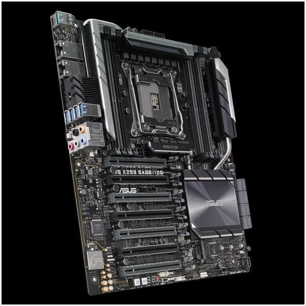 ASUS WS C422 SAGE/10G - Scheda madre - SSI CEB - LGA2066 Socket - C422 Chipset - USB 3.1 Gen 1, USB-C Gen2, USB 3.1 Gen 2 - 2 x 10 Gigabit LAN - HD Audio (8 canali)