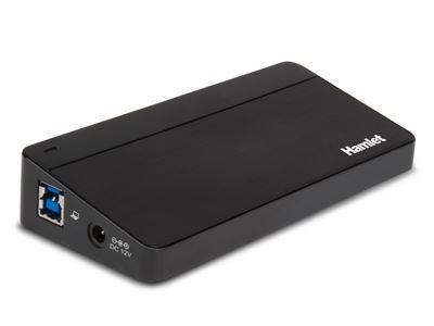 Hamlet XHUB70036 - Hub - 7 x SuperSpeed USB 3.0 - desktop